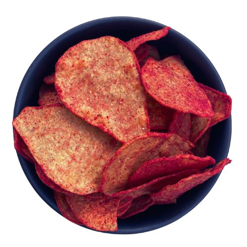 Chips de Coliflor Enchiladas Horneadas