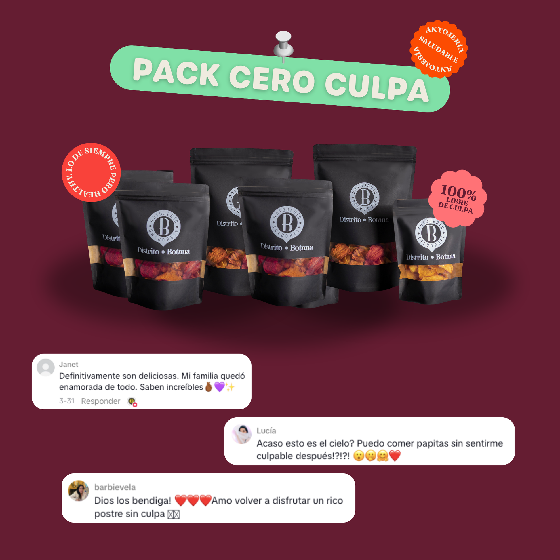 Pack Cero Culpa