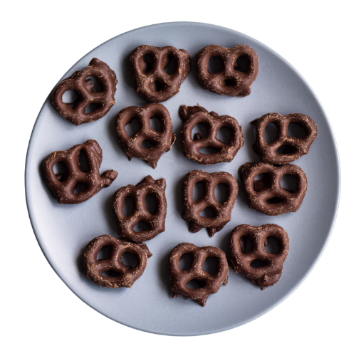 Pretzel con Chocolate Sin Azúcar Añadida